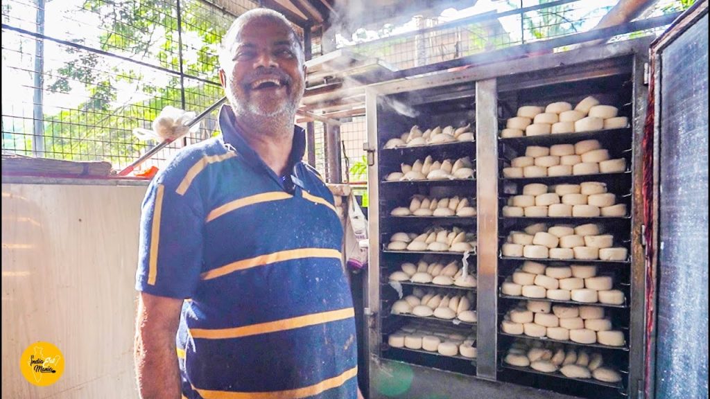 Idli Factory founder Thimmappa Shetty with his Idlis!